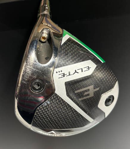 Callaway Elyte Triple Diamond Driver 9.0* Stiff Tensei 1K Black 65g RH Used