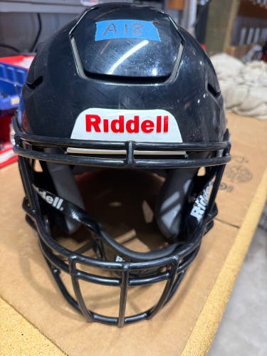 USED RIDDELL FLEX YOUTH HELMET - XL - BLACK