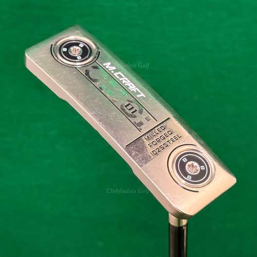 Mizuno M-Craft OMOI 01 White Satin 34.5" Slant-Neck Blade Putter