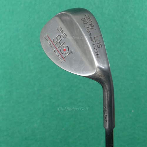 Knight One Shot 60 LW Lob Wedge Factory Stepped Steel Wedge