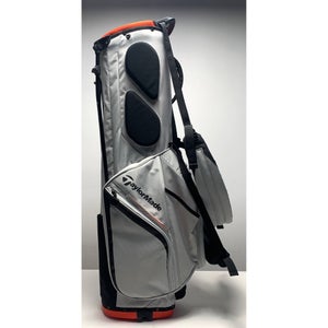 Taylormade Flex Tech Lite Stand Bag Grey 4-Way Divide Dual Strap Golf Bag