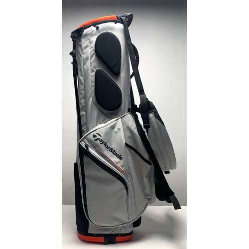 Taylormade Flex Tech Lite Stand Bag Grey 4-Way Divide Dual Strap Golf Bag