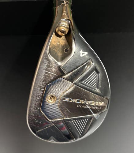 Callaway Paradym Ai Smoke 21* 4 Hybrid Regular Cypher Fifty 50g RH Used