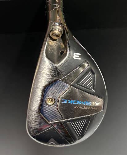 Callaway Paradym Ai Smoke 18* 3 Hybrid Regular Cypher Fifty 50g RH Used