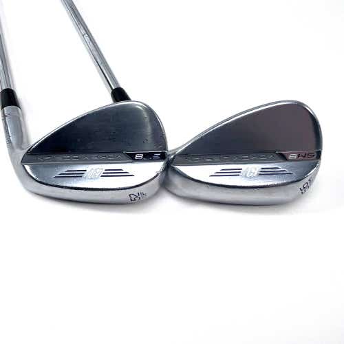 Titleist Vokey SM8 Tour Chrome Wedge Set 52* 12 | 56* 8 SM8 Wedge Steel Mens RH