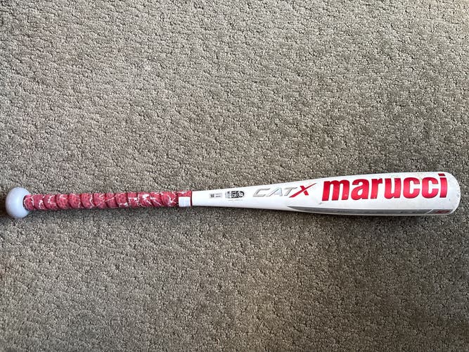 2023 Marucci CATX Alloy USSSA Certified Bat (-10) 17 oz 27" (Used)