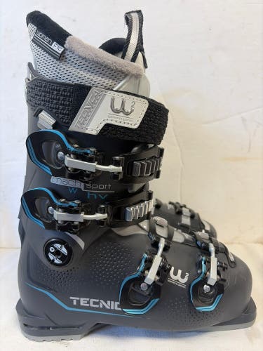 Mondo 24 & 24.5 Women's Tecnica Mach Sport HV All Mountain Ski Boots Soft Flex (Used)