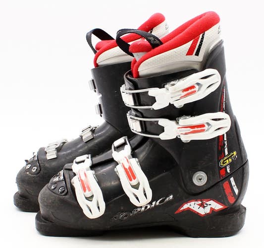 Nordica GP TJ Kids Ski Boots - Size 3.5 / Mondo 21.5 Used