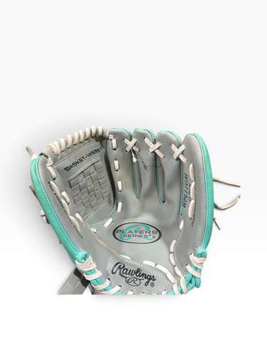 Used Rawlings WPL11GM BB/SB Glove RH Throw Grey 11" 11375-S000383389