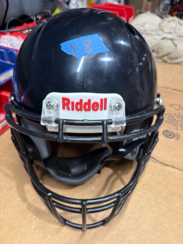 USED RIDDELL SPEED ICON YOUTH HELMET - LARGE - BLACK