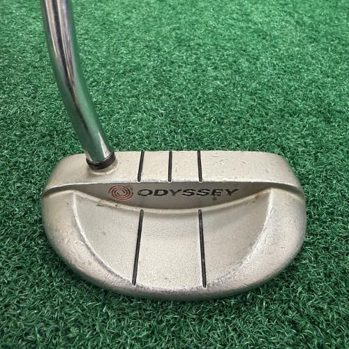 Odyssey White Hot Rossie Mallet Putter Men's Right Hand Steel Shaft 35.5"