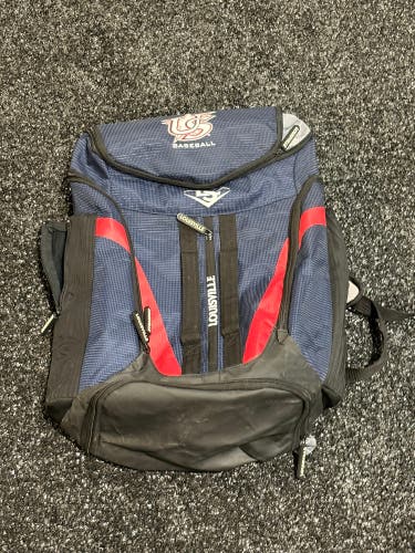 Lightly used USA baseball bat bag