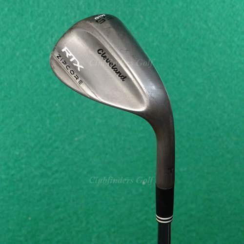 Cleveland RTX Zipcore Tour Raw "T" Stamp 56-MID-10 56 Sand Wedge DG Steel Stiff