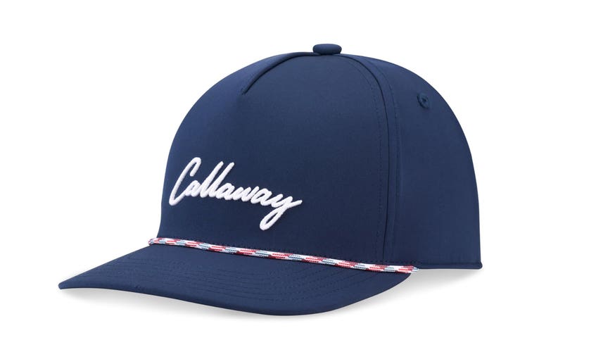 NEW 2026 Callaway Birdie Putt Rope Navy Adjustable Snapback Golf Hat/Cap