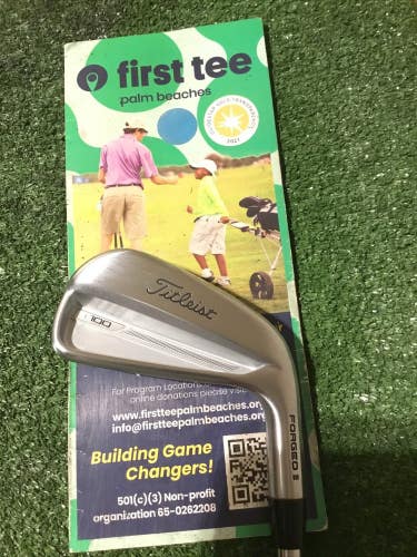 Titleist T100 Forged 4 Iron Stiff S300 AMT Tour White Steel Shaft