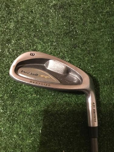 Wilson ProStaff RD Oversize Pitching Wedge PW Progressive Graphite Shaft