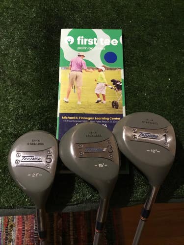 Triumph Ladies Ultress Driver 3-5 Woods Set Graphite Shafts