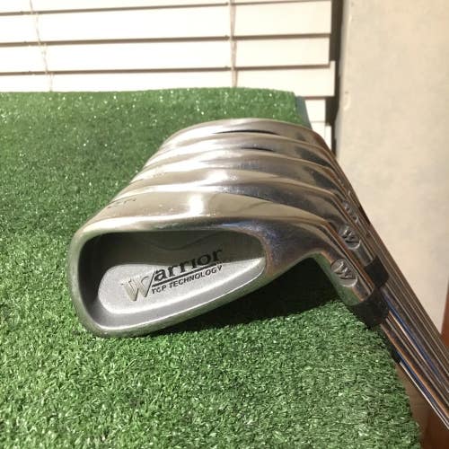 Warrior TCP Technology Irons Set 5-9 Stiff Harrison Tour UL Steel +1/2