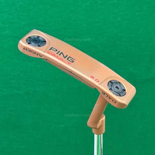 Ping Vault 2.0 Dale Anser Copper Black Dot 35" Blade Putter