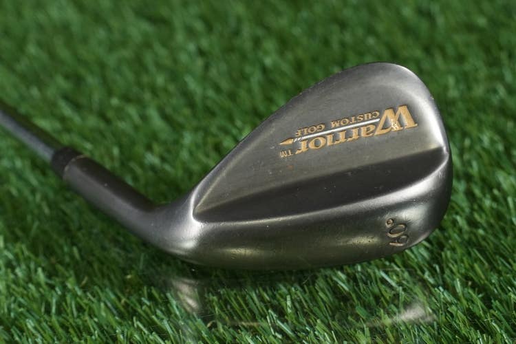 Warrior Custom Golf 60 Lob Wedge Steel Wedge Flex Winn Midsize Black Satin RH