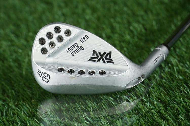 PXG 0311 Sugar Daddy DEMO Fitting 60 07 Lob Wedge KBS Wedge Flex Satin LH