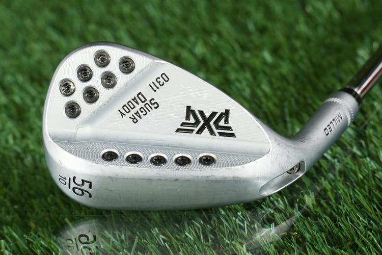 PXG 0311 Sugar Daddy DEMO Fitting 56 10 Sand Wedge KBS Wedge Flex Satin LH