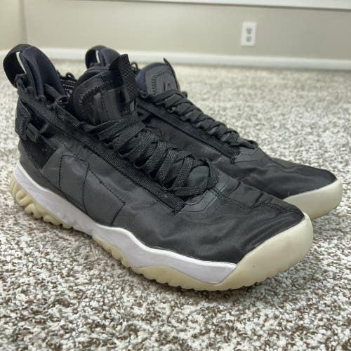 Jordan Shoes Mens Size 10.5 Black Proto-React BV1654-001 Mid Top Sneakers Gym