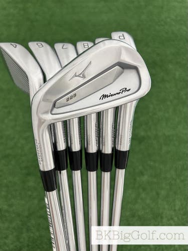 LH Mizuno Pro 223 Forged Iron Set 4-P / NS Pro Modus Tour 115 Stiff