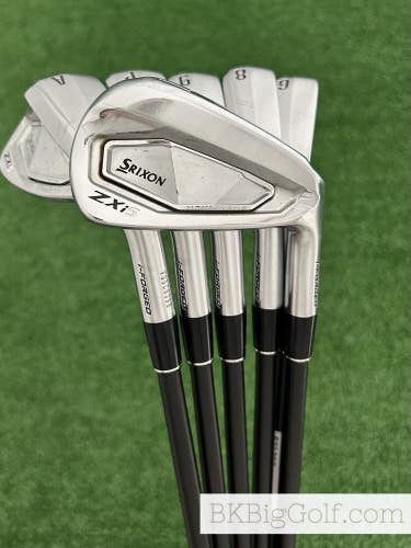 Srixon ZXi5 Forged 25 Iron Set 6-A / KBS PGI 60 Senior Graphite