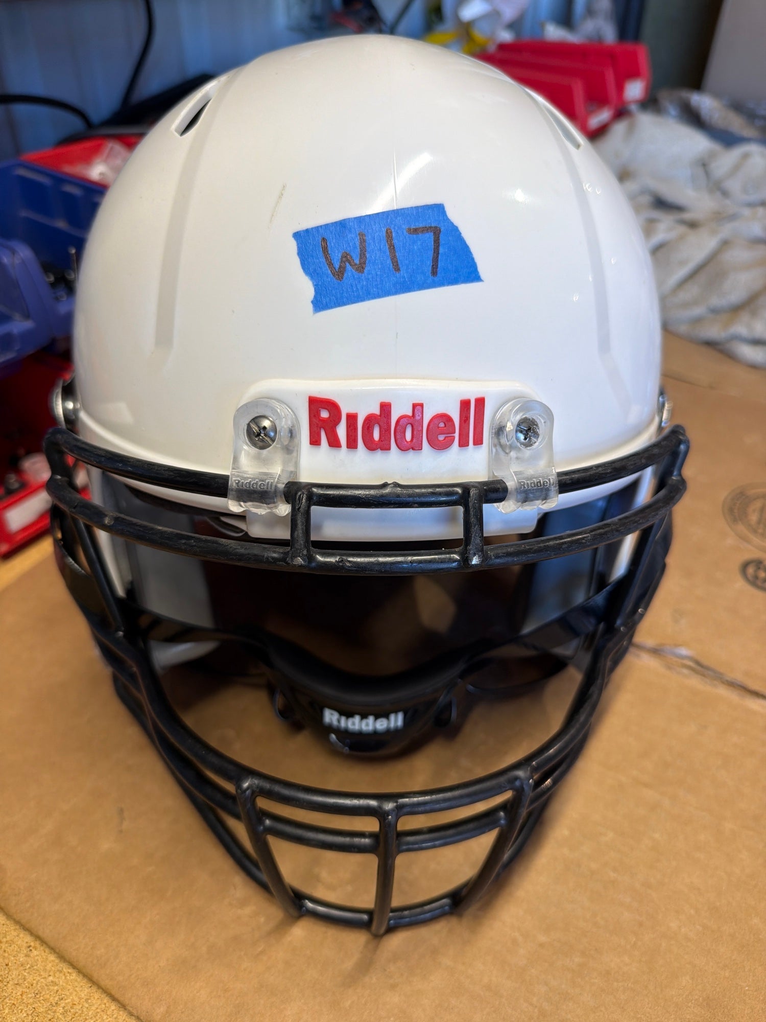 USED RIDDELL SPEED ICON YOUTH HELMET - XL - WHITE | SidelineSwap