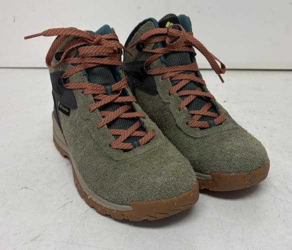 Columbia Newton Ridge BC Green Suede Leather Boots US Men's 9.5 EU 42.5 GREAT