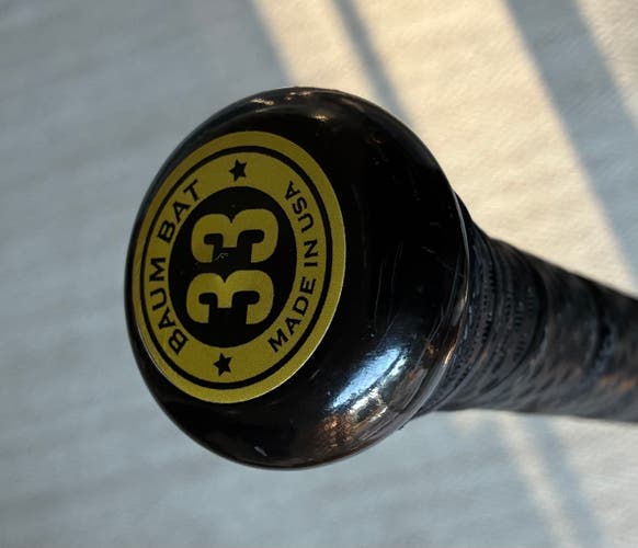 2026 Baum Gold Stock Wood Composite BBCOR Certified Bat (-3) 30 oz 33" (New)