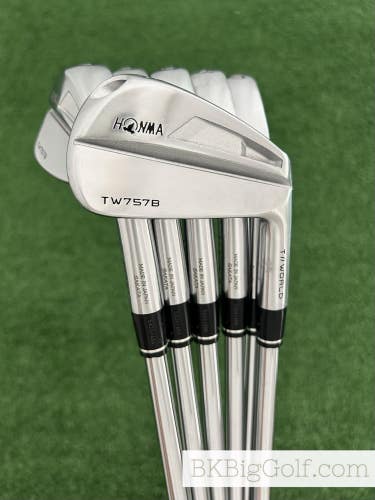 Honma Tour World TW757B Iron Set 5-P / Dynamic Gold S200 Stiff