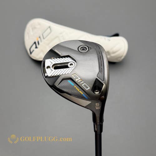 5 Wood- Taylormade Qi10 Tour w/ Headcover / Reax, Stiff (3610)