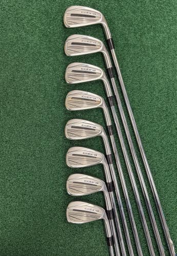 Cobra 2023 King Tour 4-PW+GW MRH Projext X 5.5 Regular Flex Steel +1-1/2" Length