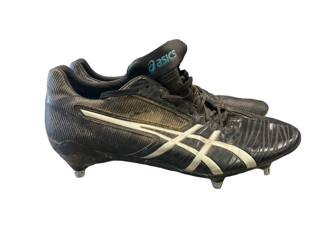 Used Asics Soccer Cleats Black Senior 11 11859-S000034012