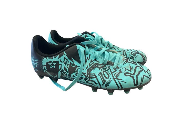 Used Puma Soccer Cleats Carolina Blue Junior 04 11859-S000034005