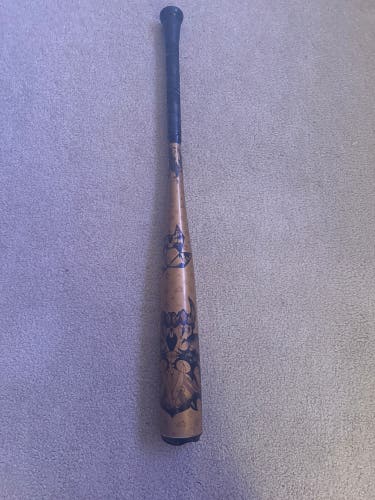 2023 DeMarini Voodoo One Alloy BBCOR Certified Bat (-3) 27 oz 30" (Used)