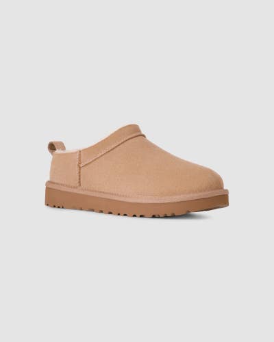 UGG Classic Micro 1173891-SAN Boots Womens 7 B Sand Sheepskin Round Toe ZOGG4233