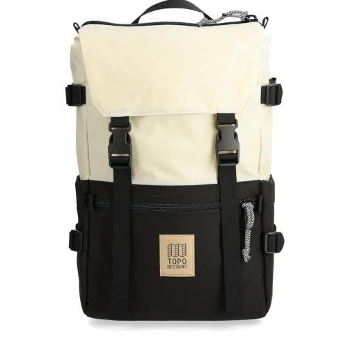 Topo Designs Rover Pack Classic Backpack Bags Unisex OS White Black GBO4514