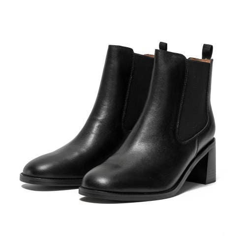 Eurosoft by Sofft Hazel Boots Women's US 8 M Black Leather Ankle Bootie ZOGG4275
