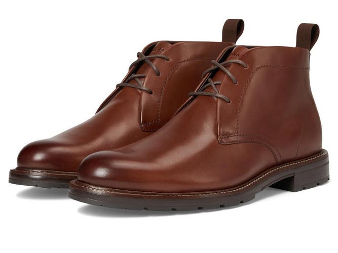 Cole Haan Roundhill Grand Boots Men's US 9.5 Woodbury Leather Chukka ZOGG4274