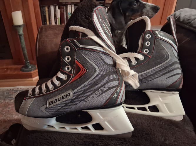 Bauer Vapor X30 senior Size 8 Hockey Skates Regular Width (Used)