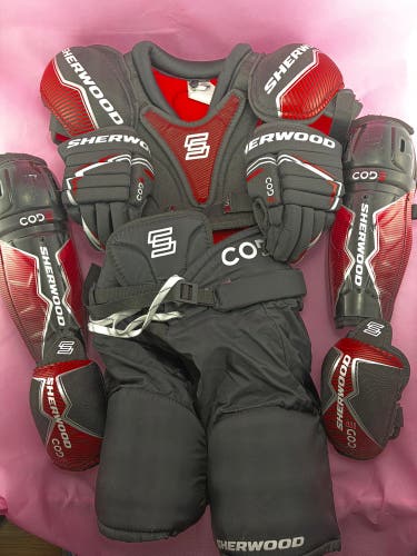 Sherwood Code Hockey Starter Set Youth Large