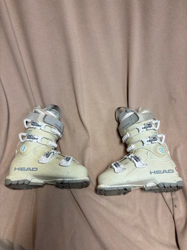 Mondo 25 & 25.5 Unisex HEAD All Mountain Nexo 80 LYT Ski Boots Soft Flex (Used)