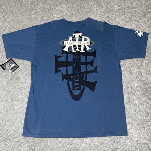 Vintage 90s Reebok Above The Rim RARE Basketball USA Made T-Shirt Size XL NWT