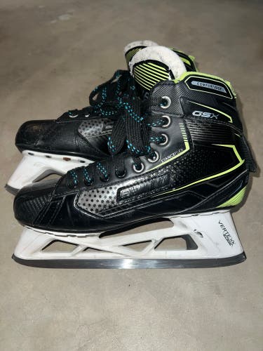2021 Bauer GSX Hockey Goalie Skates Regular Width 6.5 (Used)