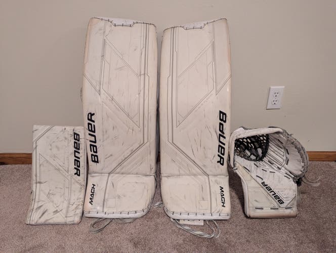 33" Bauer Mach Regular Goalie Full Set (Used)