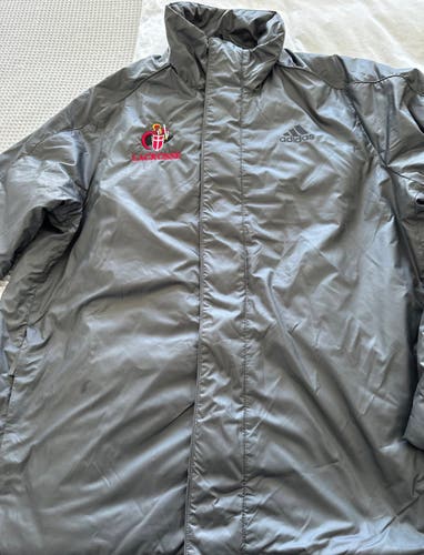 BERGEN CATHOLIC ADIDAS LIGHTWEIGHT LACROSSE JACKET (GRAY) - XL