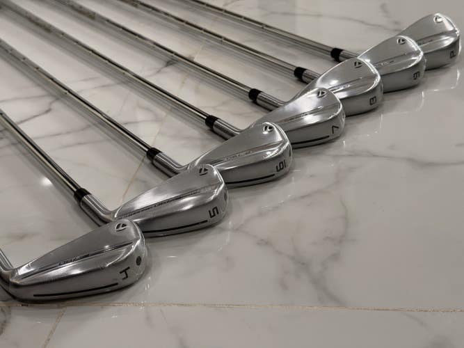 NEW 2025 TaylorMade P790 Iron Set 4-PW RH Dynamic Gold 105 S300 USA